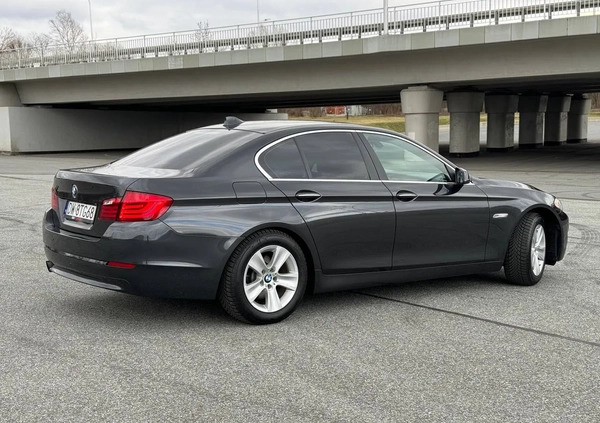 BMW Seria 5 cena 49900 przebieg: 188000, rok produkcji 2012 z Wrocław małe 211